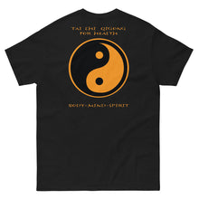 Load image into Gallery viewer, Men's heavyweight tee with tai Chi Yin Yang