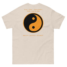 Load image into Gallery viewer, Men's heavyweight tee with tai Chi Yin Yang
