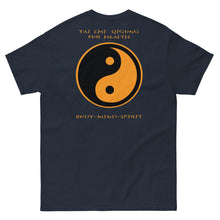 Load image into Gallery viewer, Men's heavyweight tee with tai Chi Yin Yang